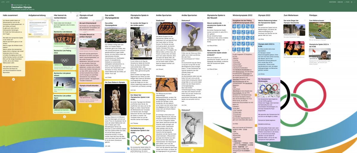 Olympische Spiele Früher Und Heute Unterrichtsmaterial