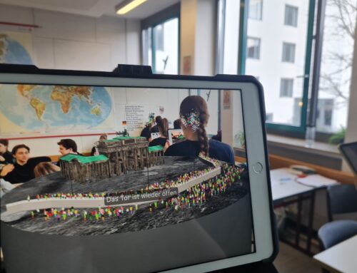 Ein virtueller Streifzug durch die deutsch-deutsche Geschichte – die Klasse 10A erlebt virtuell den Mauerfall nach