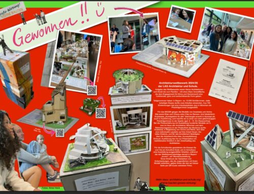 Großer Erfolg im Modellbau-Wettbewerb für Anastasia aus der 8a!